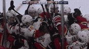 Happy Ice Hockey GIF by NHL