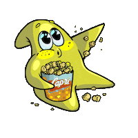 Star Sticker by Lee Thompson