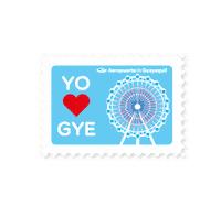 TAGSA vacaciones viajar avion guayaquil Sticker