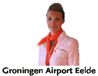 Airplane Werk Sticker by Groningen Airport Eelde