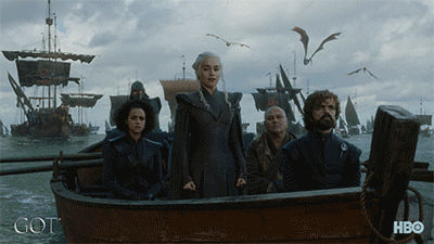 Soaring Episode 1 GIF by Game of Thrones