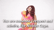 famoussharron comedy respect comedian famous GIF