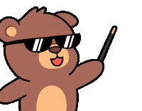 Magic Sunglasses Sticker by BEARISH