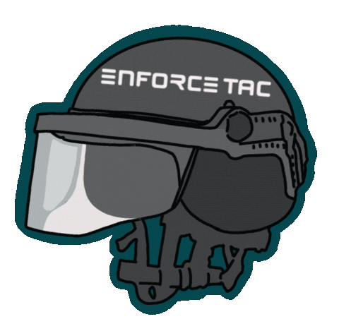 EnforceTac giphyupload military et helm Sticker
