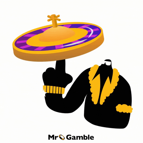 Mr_Gamble giphygifmaker spinning gambling slots GIF