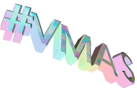 Video Music Awards Mtv Vmas Sticker by GIPHY Text