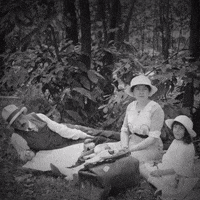 BeNatural woman camera old documentary GIF
