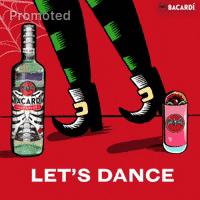 Halloween Rum GIF by Bacardi