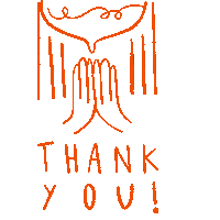 Thank U Sticker by Valeria Weerasinghe