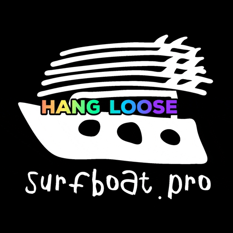 Surfboat giphygifmaker surfing surfboatpro GIF