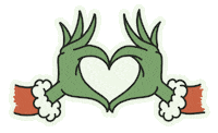 In Love Christmas Sticker by renavisual