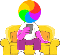 Sad Loop Sticker by Geo Law
