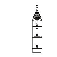 Tuto_tamto hometown doma plzen domazlice Sticker
