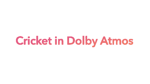 Cricket Atmos Sticker by Dolby India