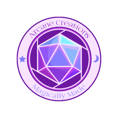 arcanecreations giphyupload dnd dungeons and dragons ttrpg Sticker