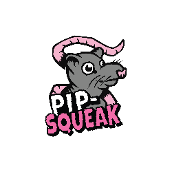 Mouse Rotating Sticker by Zeg Heads