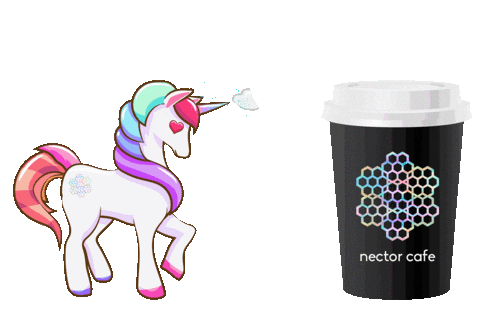 Rainbow Magic Sticker by Nector Cafe