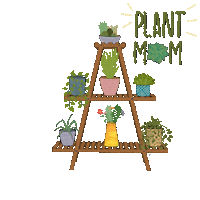 Plant Mom Sticker