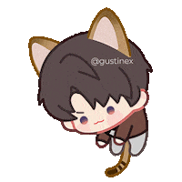 Kitty Caleb Sticker