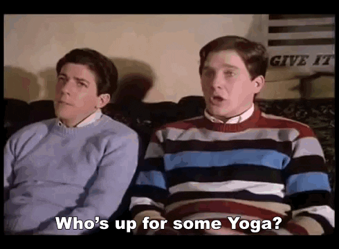 yoga whos GIF