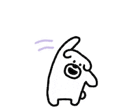 See You Goodbye Sticker by takadabear