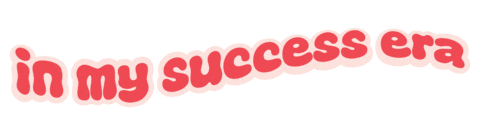 In My Success Era Sticker by Rachel Sheerin