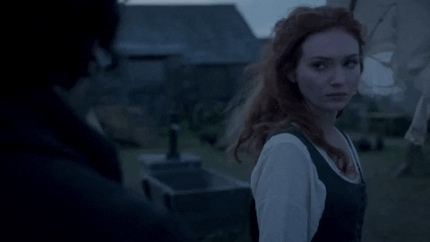 Angry Eleanor Tomlinson GIF by MASTERPIECE | PBS
