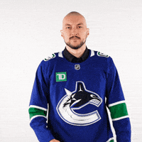 Hockey Player Thumbs Up GIF by Vancouver Canucks