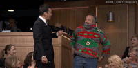 jimmy fallon 12 days of christmas sweaters GIF by The Tonight Show Starring Jimmy Fallon
