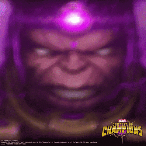 bad guy head GIF by Marvel Contest of Champions