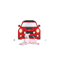 Car Dogs Sticker by POLDO DOG COUTURE