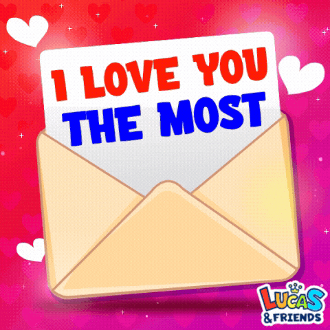 I Love You Very Much GIF by Lucas and Friends by RV AppStudios