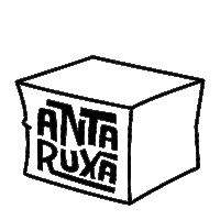 antaruxaAnimation cat logo box vfx Sticker