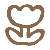 Flower Style Sticker