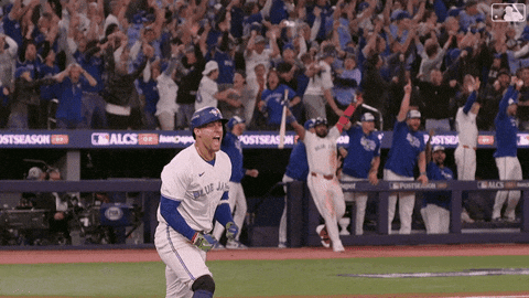 Home Run Celebration GIF by Toronto Blue Jays