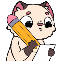 Angry Cat Sticker