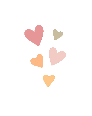 mailinhstudio giphyupload love heart hearts Sticker