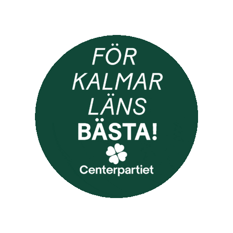 Kalmar Sticker by Centerpartiet