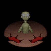 Horror Monster GIF by Pushopian