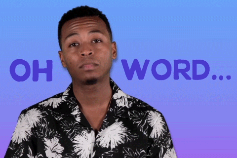 Oh Word GIF by Kevin Ross