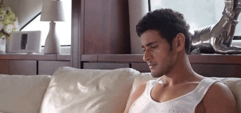 Tired Mahesh Babu GIF
