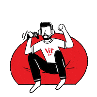 Game Work Hard Sticker by minumvit