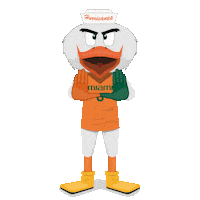 College Football Miami Sticker by SportsManias