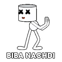 mello biba Sticker by JioSaavn