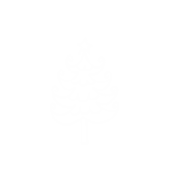 Happy Christmas Tree Sticker