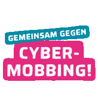 jugendsupport gemeinsam cyberbullying mobbing cybermobbing Sticker