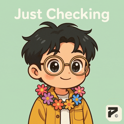 Just Checking GIF by Persona