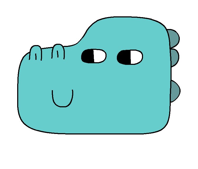 angry trex Sticker by CsaK