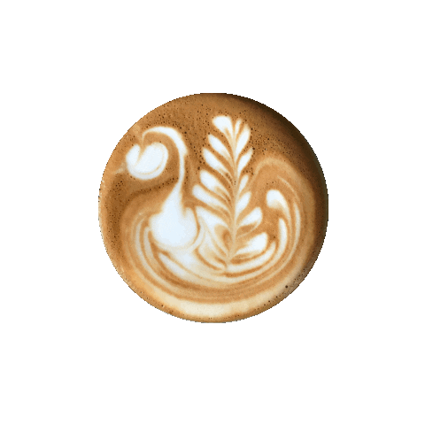 Latte Art Sticker