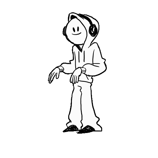 Rip Neck Sticker by CC0 Studios